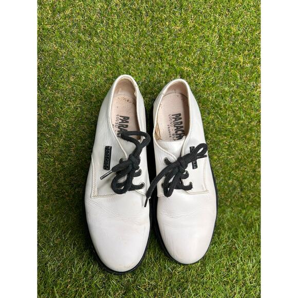 RARE Vintage Parachoc White‎ Military Combat Shoe 38 - Picture 7 of 12